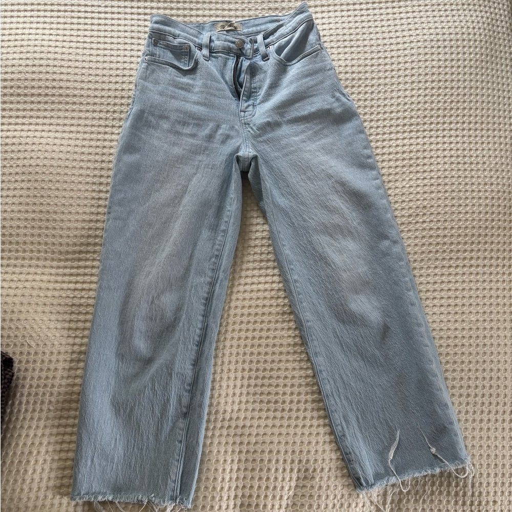 Madewell Perfect Vintage Wide-Leg Crop Jean